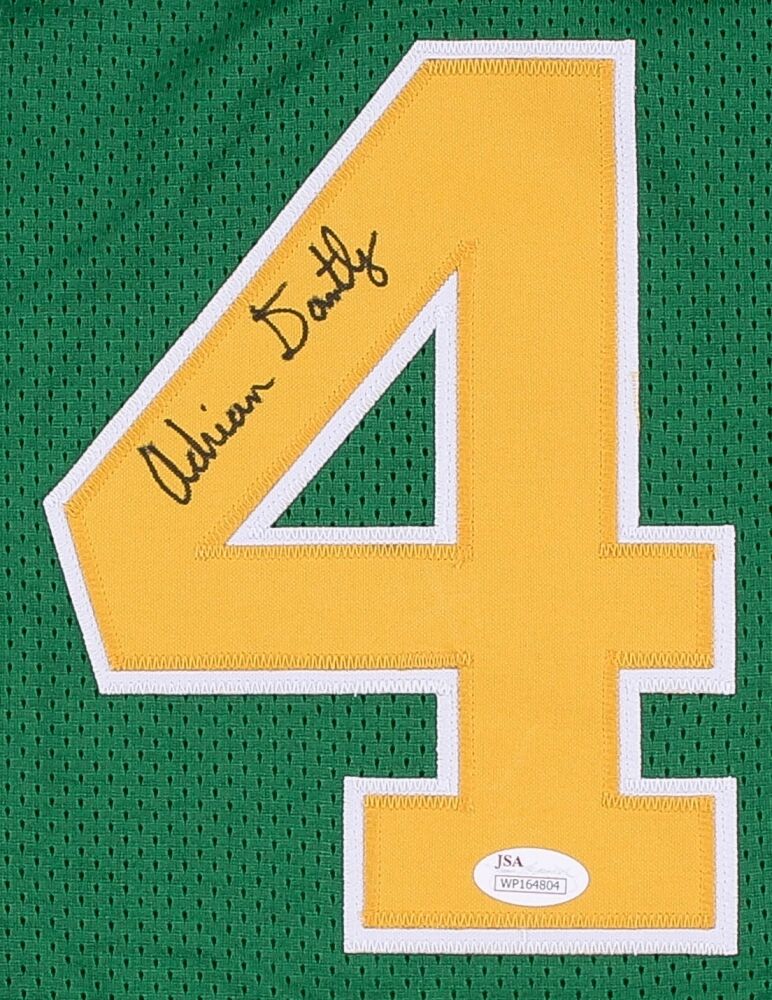 Adrian Dantley Signed Utah Jazz Jersey (JSA Hologram) # 4 retired by Utah Jazz