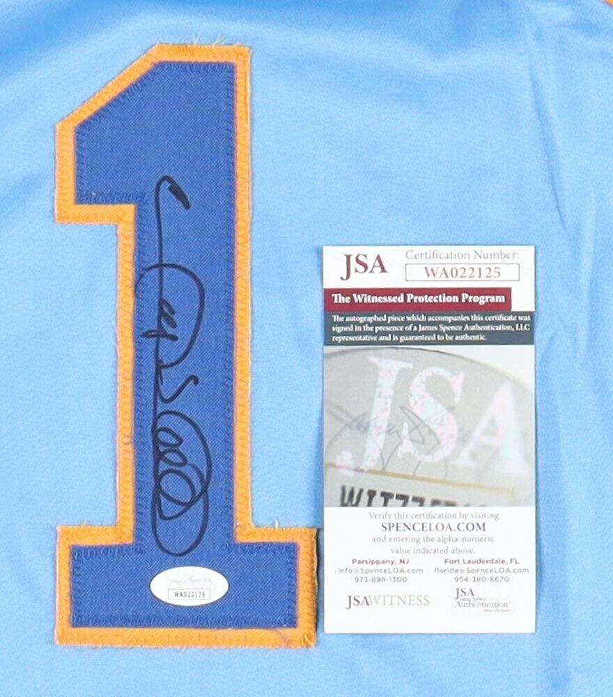 Gary Sheffield Signed Milwaukee Brewers Jersey (JSA COA) 500 Home Run Club