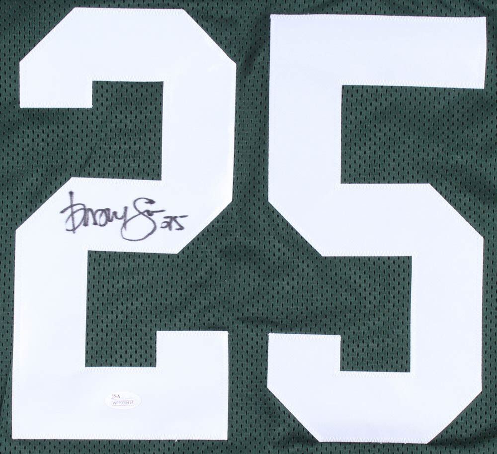 Dorsey Levens Signed Packers Jersey (JSA Holo) Green Bay Running Back 1994–2001