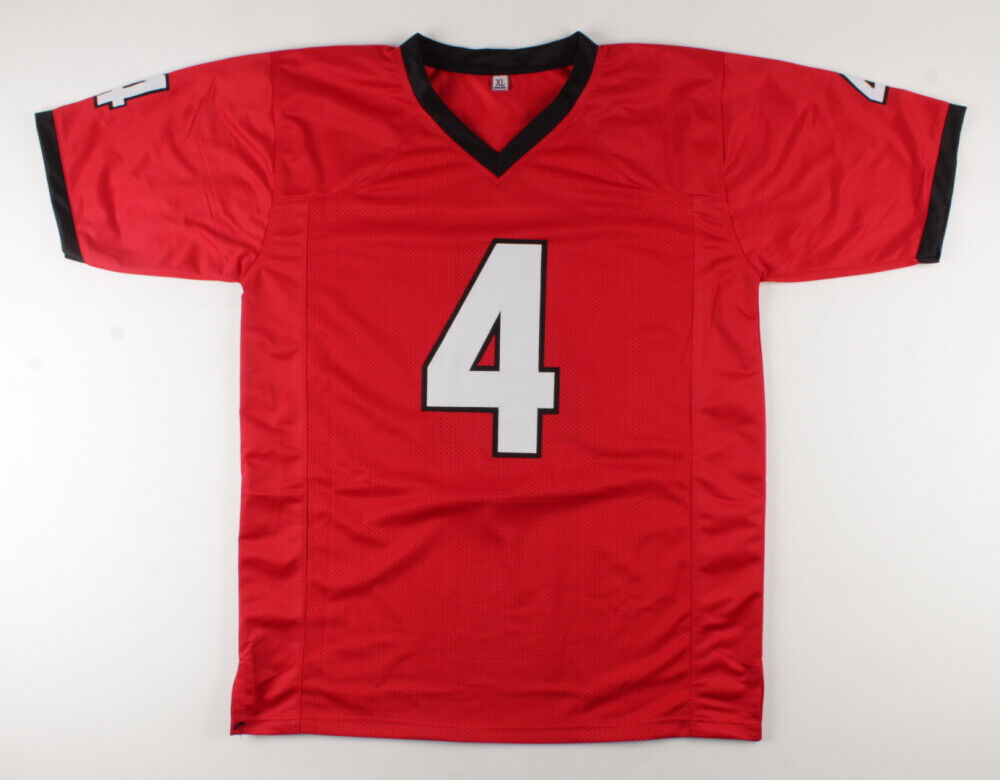 James Cook Signed Georgia Jersey (JSA COA & Cook Hologram) 2021 BullDogs R.B.