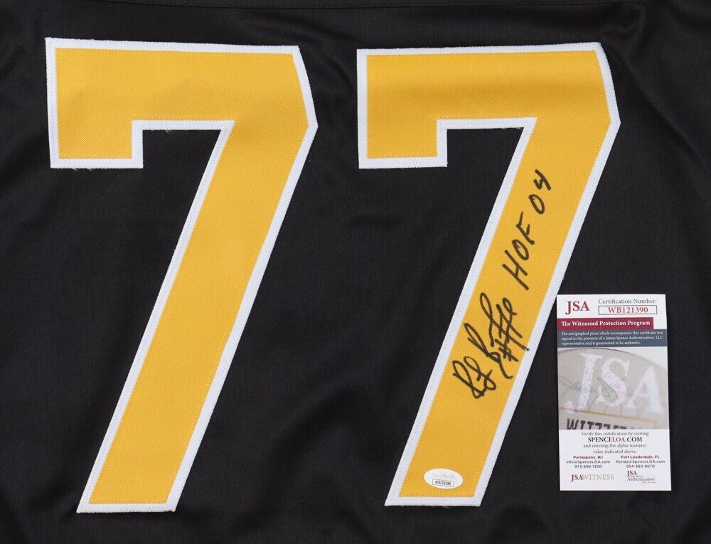 Ray Bourque Signed Boston Bruins Jersey Inscribed "HOF 04" (JSA COA) 19xAll Star