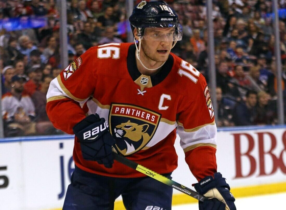 Aleksander Barkov Signed Florida Panthers Jersey (Beckett) 2xNHL All Star Center