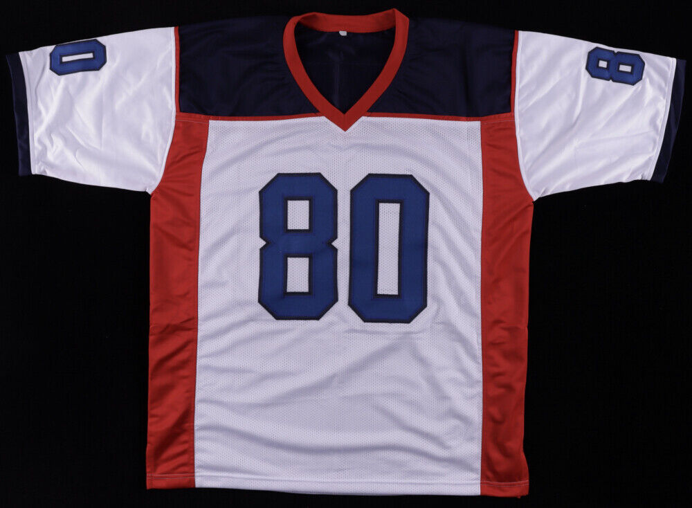 Eric Moulds Signed Bills Jersey Beckett Holo / Buffalo's All Pro W.R (1996–2005)
