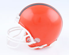 Brian Sipe Signed Cleveland Browns Mini Helmet (Beckett) 1980 NFL MVP & Pro Bowl