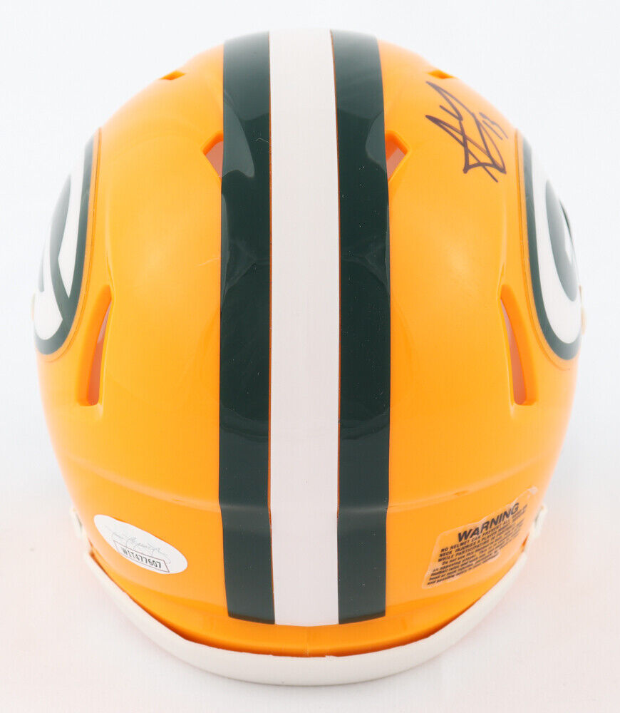 Allen Lazard Signed Green Bay Packers Speed Mini Helmet (JSA COA) Iowa St. W.R.