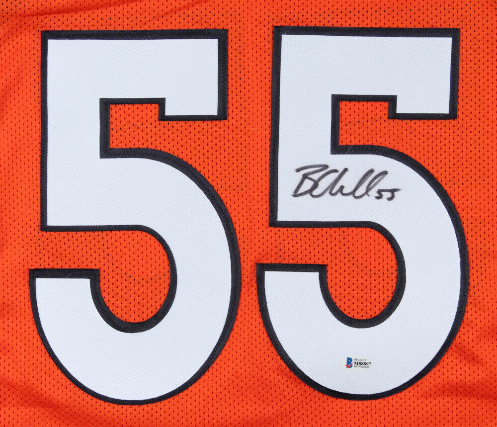 Bradley Chubb Signed Denver Broncos Jersey (Beckett COA) N C. State Linebacker
