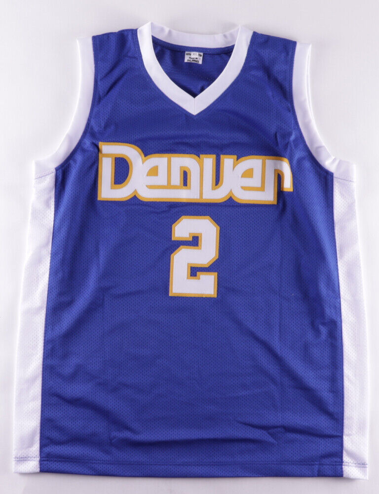 Alex English Signed Denver Nuggets Jersey (JSA COA) 8xNBA All-Star (1982–1989)