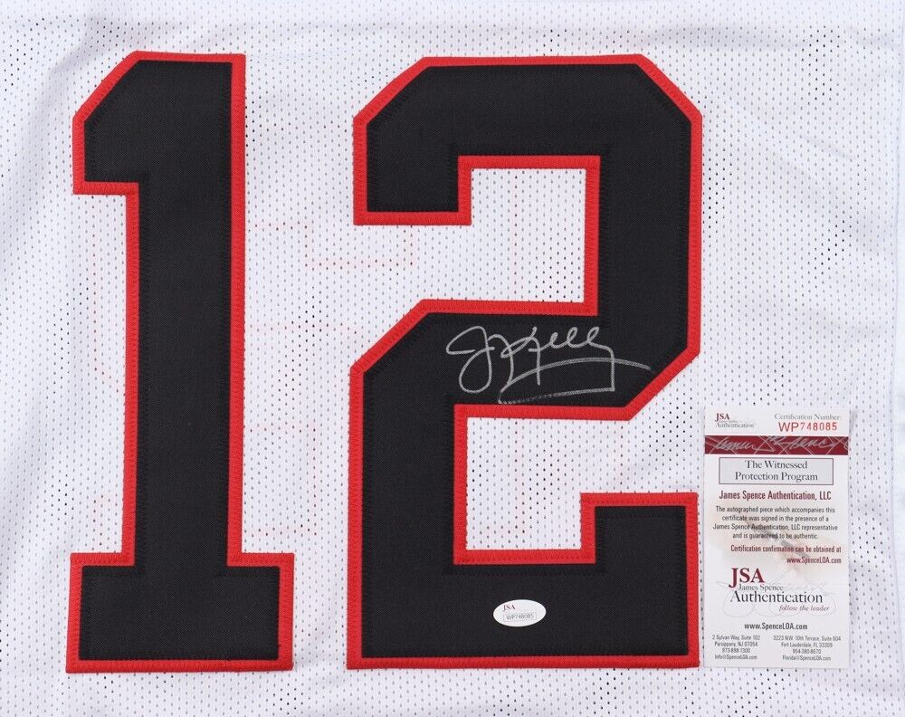 Jim Kelly Signed USFL's Houston Gamblers 1984 Jersey (JSA COA) 5×Pro Bowl QB