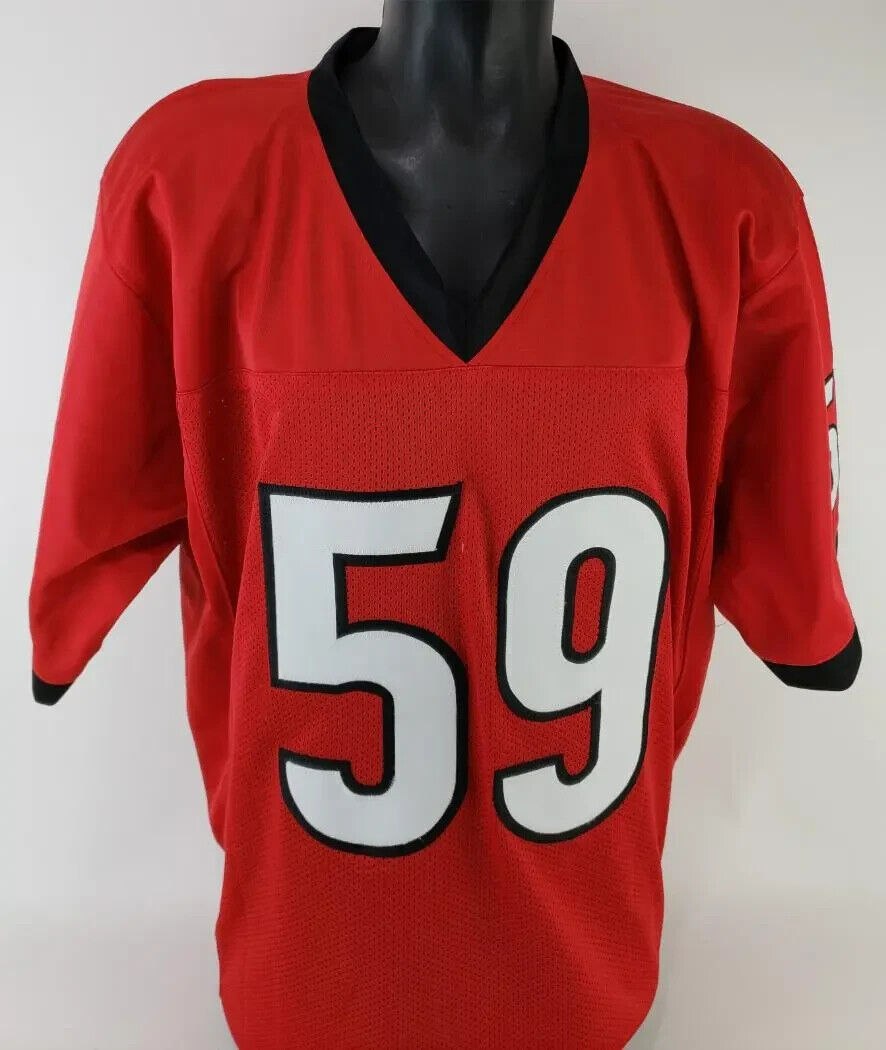 Broderick Jones Signed Georgia Bulldogs Jersey (JSA COA) Steeler 2023 1st Rnd Pk