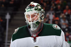 Devan Dubnyk Signed Minnesota Wild Jersey (TSE COA) 14th overall 2004 NHL Draft