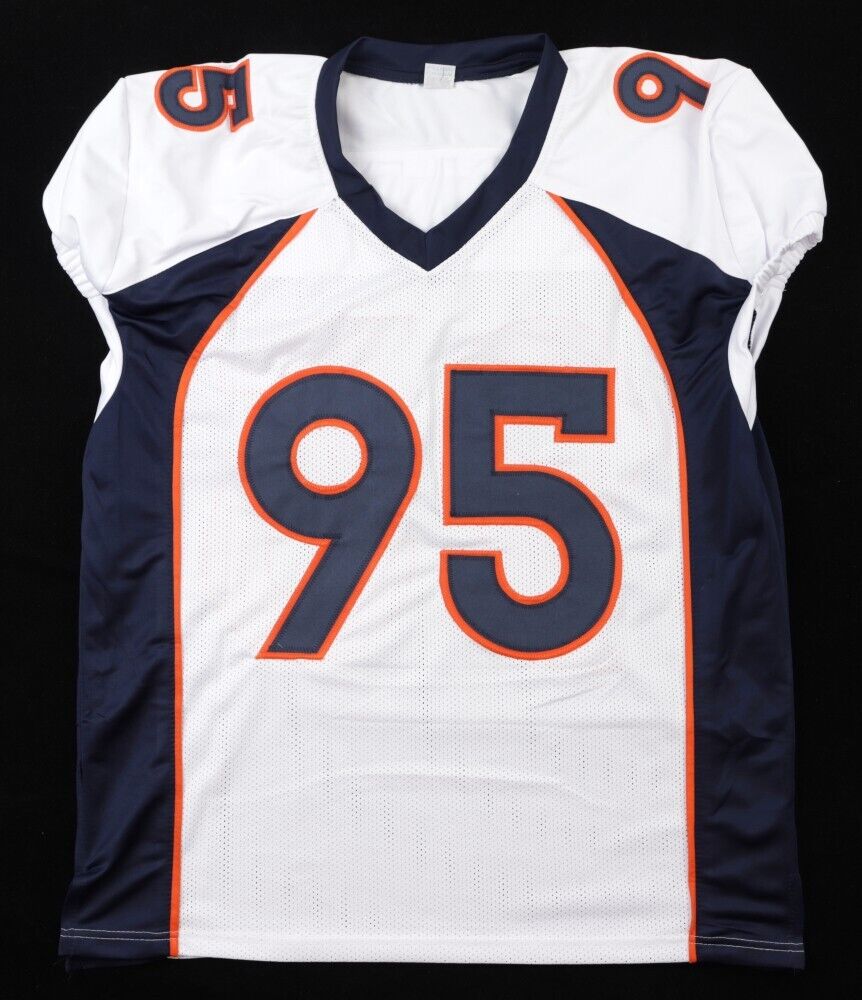 Derek Wolfe Signed Denver Broncos Jersey Inscribed "SB 50 Champs!" (JSA COA)