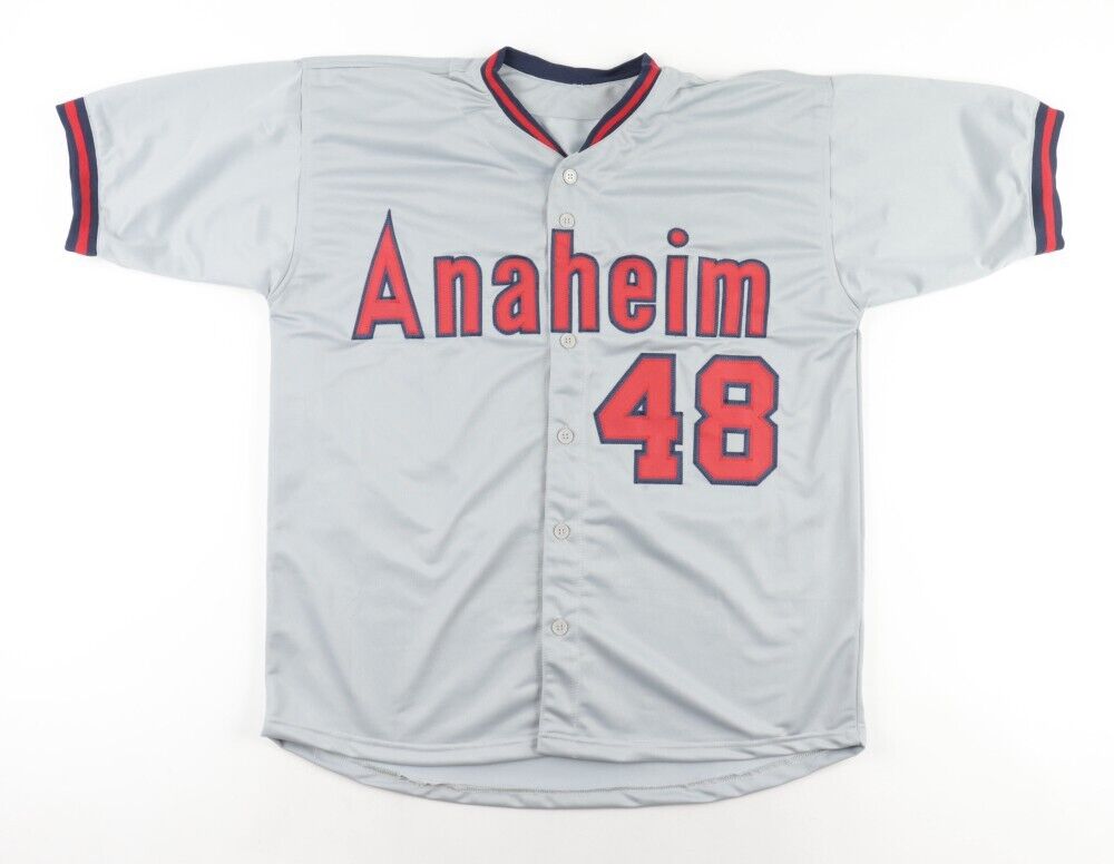 Jim Edmonds Signed Anaheim Angels Jersey (JSA COA) 2006 World Series Champion