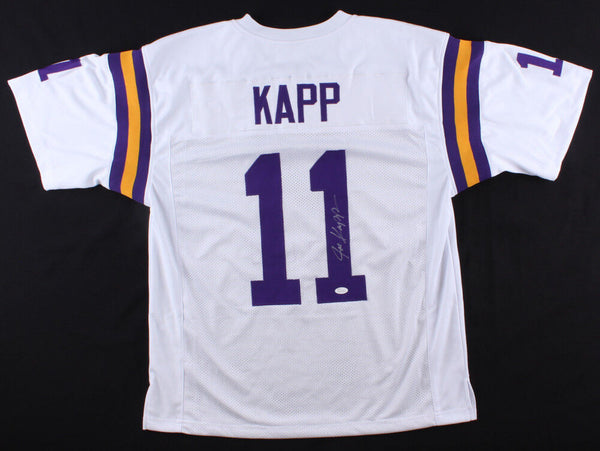 Joe Kapp Signed Vikings Jersey RSA Hologram 1969 NFL Champ / 7 TD Passes 1  Game