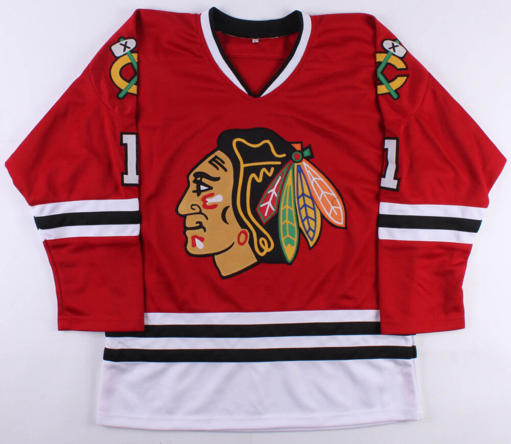 Glenn Hall Signed Chicago Blackhawks Jersey Inscribed "Mr. Goalie" (JSA COA)