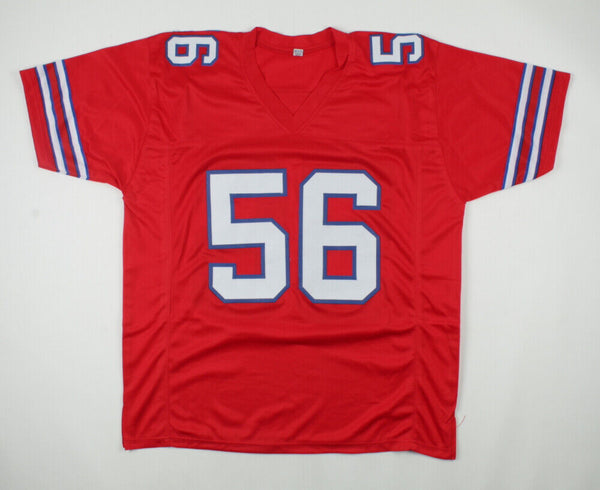 Darryl Talley Signed Buffalo Pro White Football Jersey (JSA) — RSA