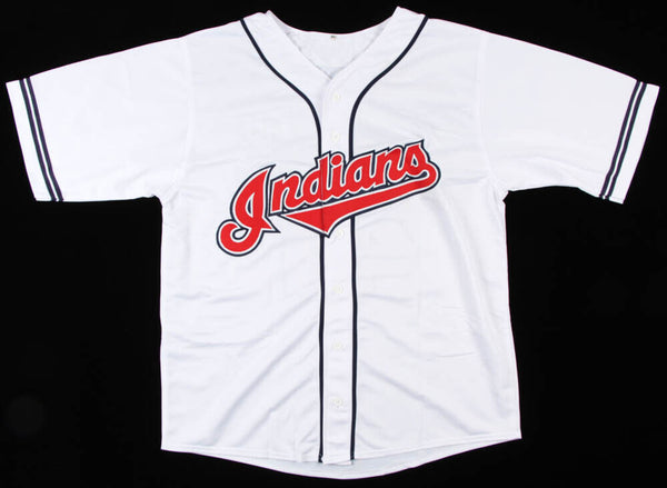 Victor Martinez Signed Cleveland Indians Jersey (PSA COA) 5xAll