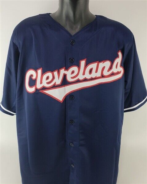 Sandy Alomar Signed Cleveland Indians Jersey (JSA COA) 1990 NL Rookie o/t Year