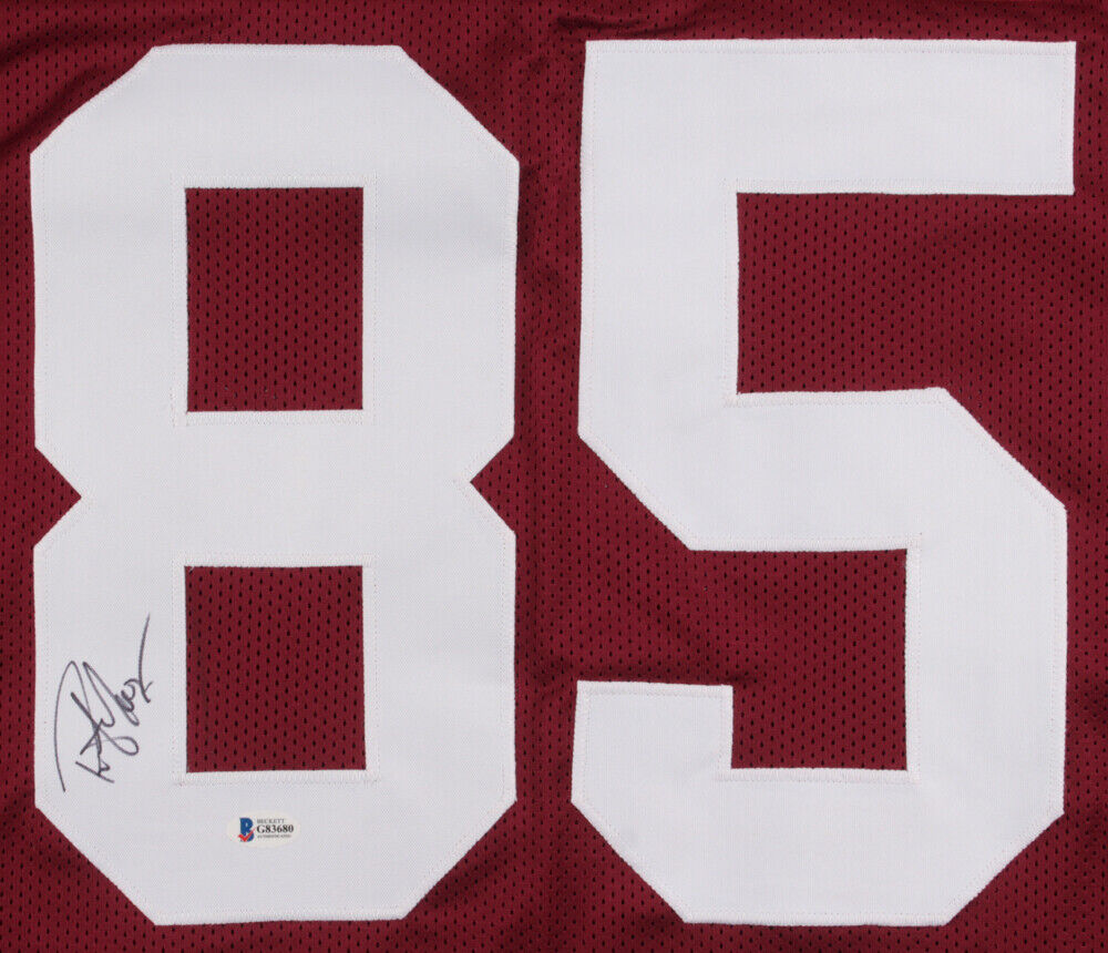 Rob Moore Signed Arizona Cardinals Maroon Jersey (Beckett COA) 2×Pro Bowl W.R.