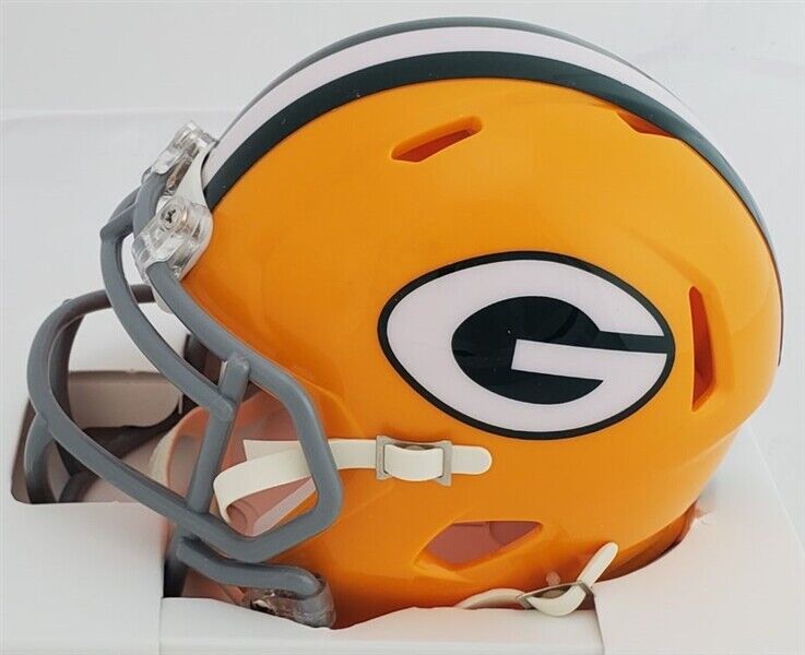 Don Horn Signed Green Bay Mini Helmet (JSA COA) Packers #2 Q.B behind Bart Starr