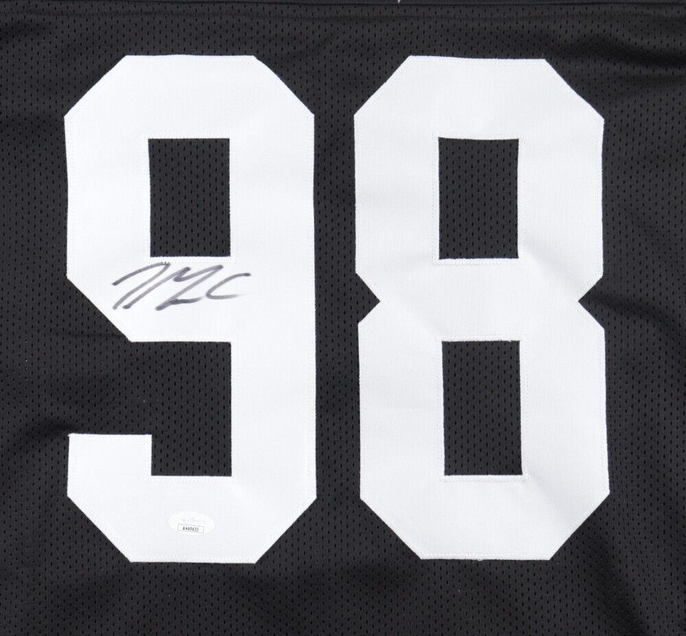 Maxx Crosby Signed Las Vegas Raiders Jersey (JSA) 2019 4th Round Pick Def. End