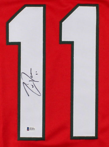 Zach Parise Signed Wild Jersey (Beckett) Playing career 2005–present