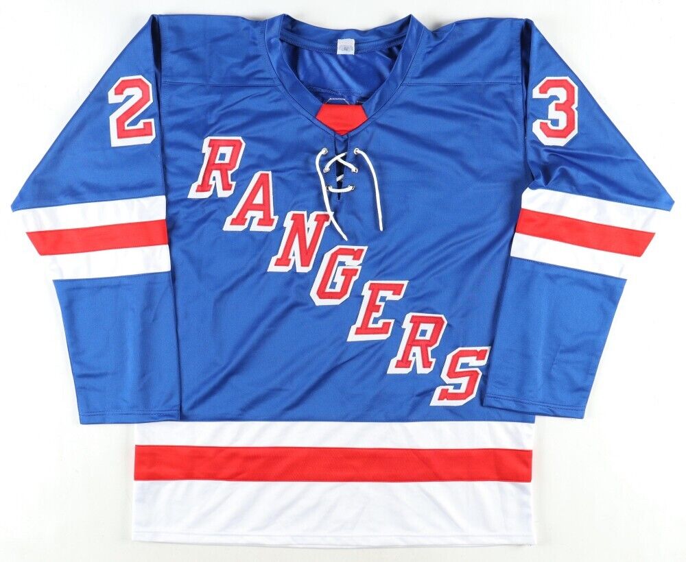 Adam Fox Signed New York Rangers Jersey (Beckett) 3xAll Star Defenseman