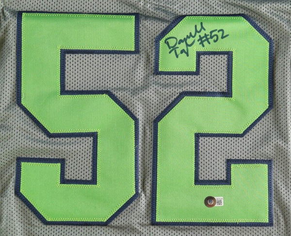 Darrell Taylor Signed Seattle Seahawks Jersey (Beckett) 2020 2nd Round –