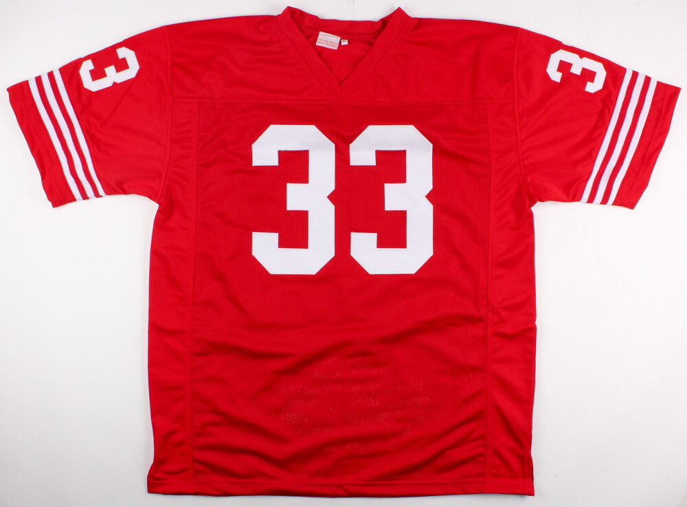 Roger Craig Signed 49ers Career Highlight Stat Jersey (PSA COA & Craig Hologram)