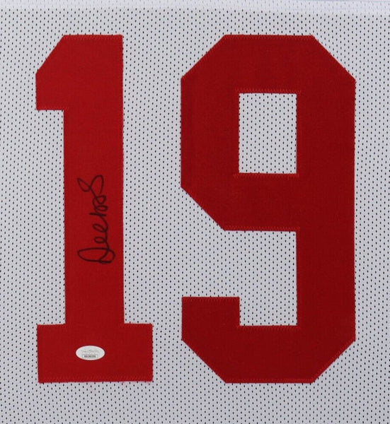 Deebo Samuel Autographed San Fransisco 49ers Football NFL Jersey JSA –  Meltzer Sports