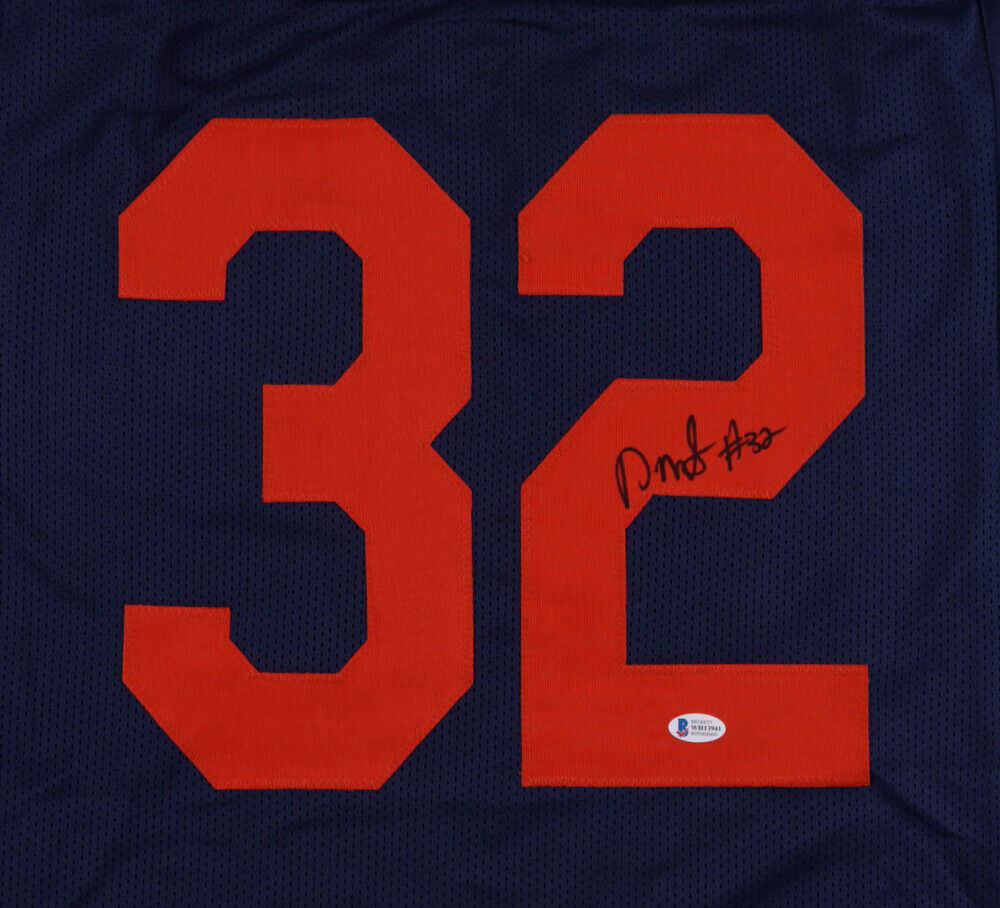 David Montgomery Signed Chicago Bears Color Rush Jersey (Beckett COA) #1 R.B.