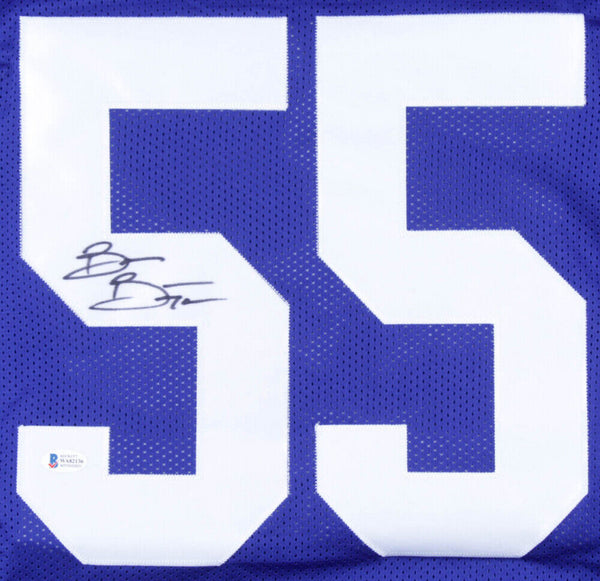 Brian Bosworth Signed Seattle Seahawks Jersey (Beckett COA) Oklahoma  Sooners LB