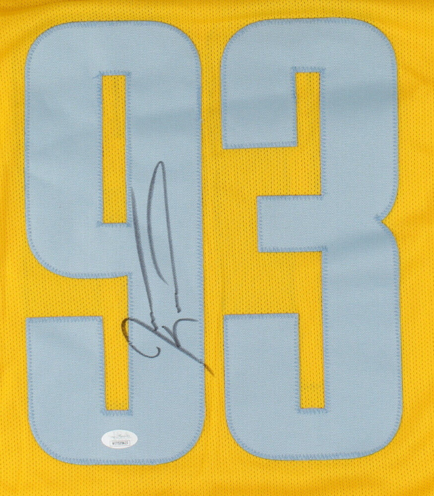 Jevon Kearse Signed Philadelphia Eagles Throwback Jersey (JSA COA) 3xPro Bowl DE