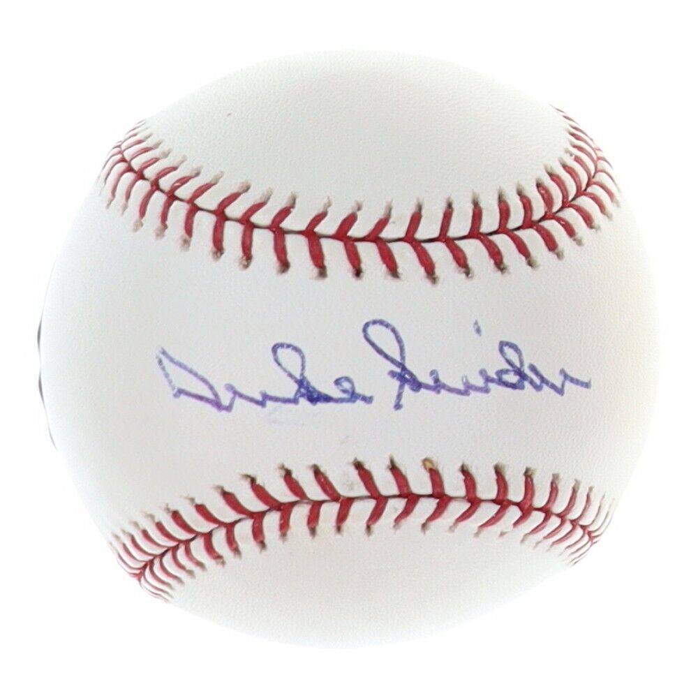 Duke Snider Signed Baseball (JSA COA) 1955 Brooklyn Dodgers World Series Champ