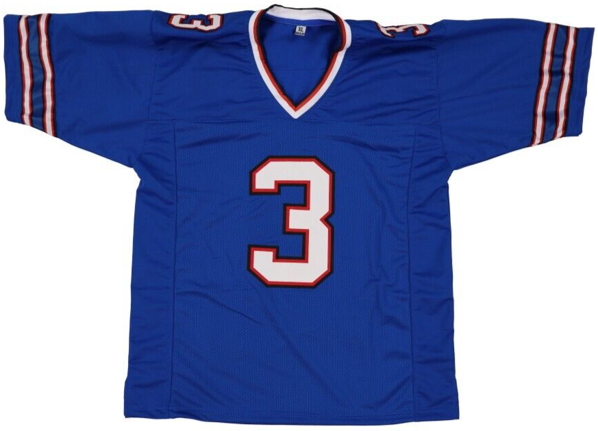 Damar Hamlin Signed Buffalo Bills Jersey (Beckett) 2021 6th Round Draft Pick D.B