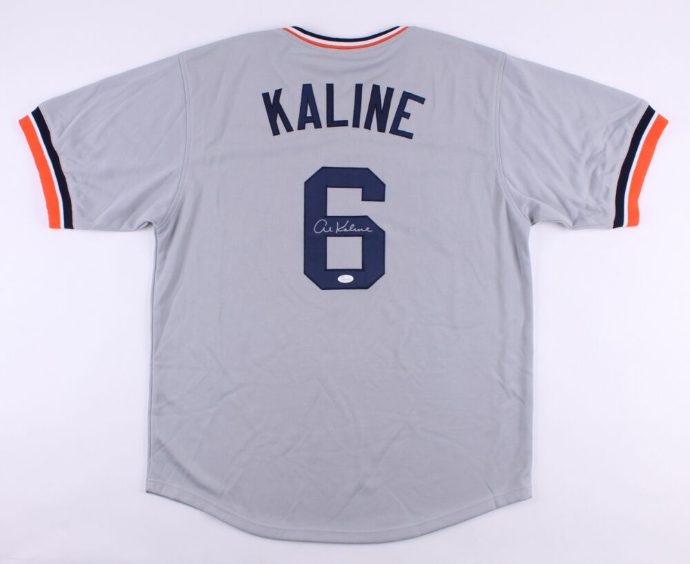 Al Kaline Signed Tigers Jersey JSA COA/ 18 All Star Games Hall of Famer Mr Tiger