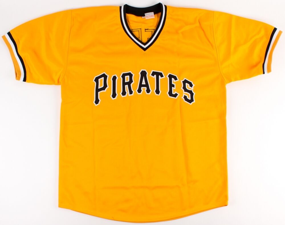 David Freese Signed Pirates Yellow Jersey (TSE Hologram) World Series MVP(2011)