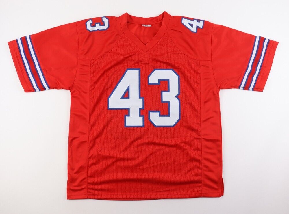 Terrel Bernard Signed Buffalo Bills Jersey (Playball Ink) 2022 3rd Round Pick LB