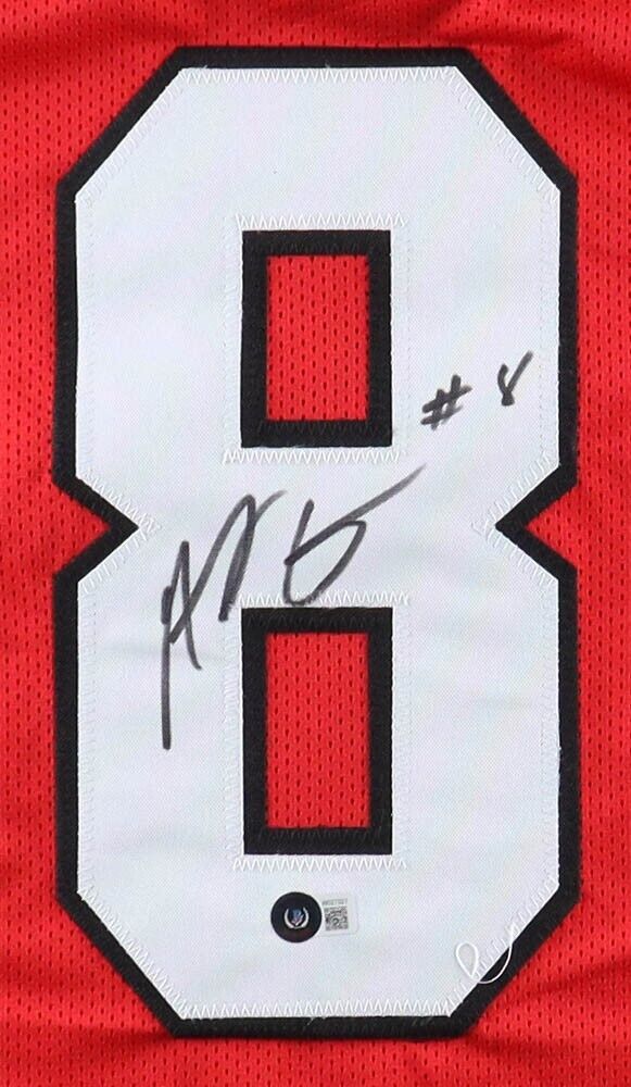 A.J. Green Signed Georgia Bulldog Jersey (Beckett) Bengals 7xPro Bowl Receiver