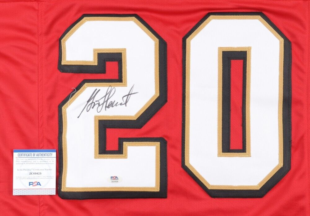 Garrison Hearst Signed San Francisco 49ers red Jersey (PSA COA) 2xPro Bowl R.B