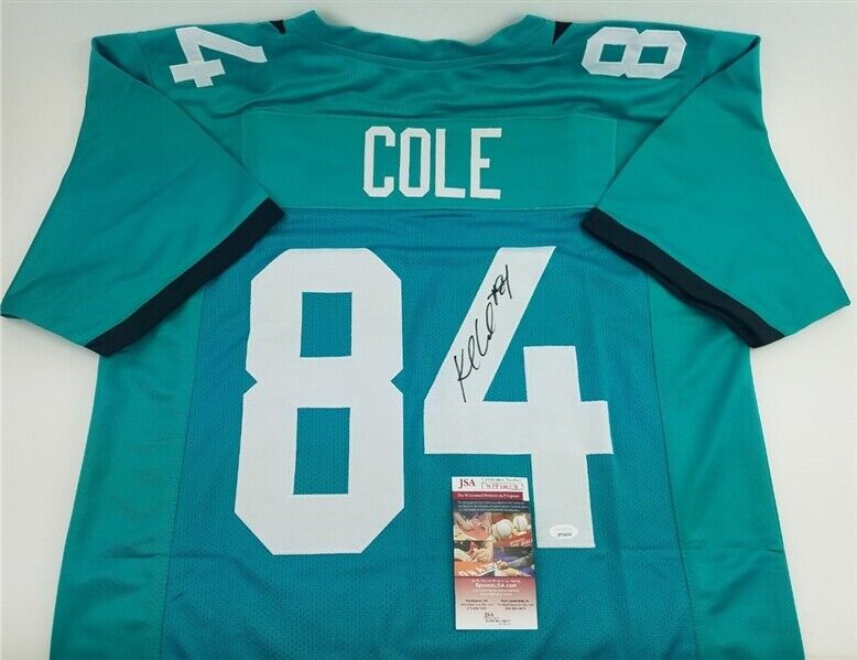 Keelan Cole Signed Jacksonville Jaguars Custom Jersey (JSA Witness COA) Jags W.R