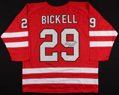 Bryan Bickell Signed Carolina Hurricanes Jersey (JSA COA) 2xStanley Cup Champion