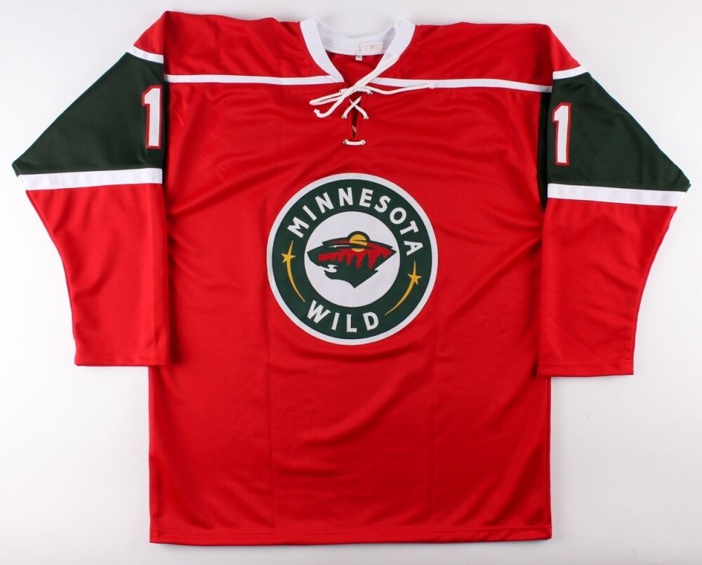 Zach Parise Signed Wild Jersey (Beckett) Playing career 2005–present