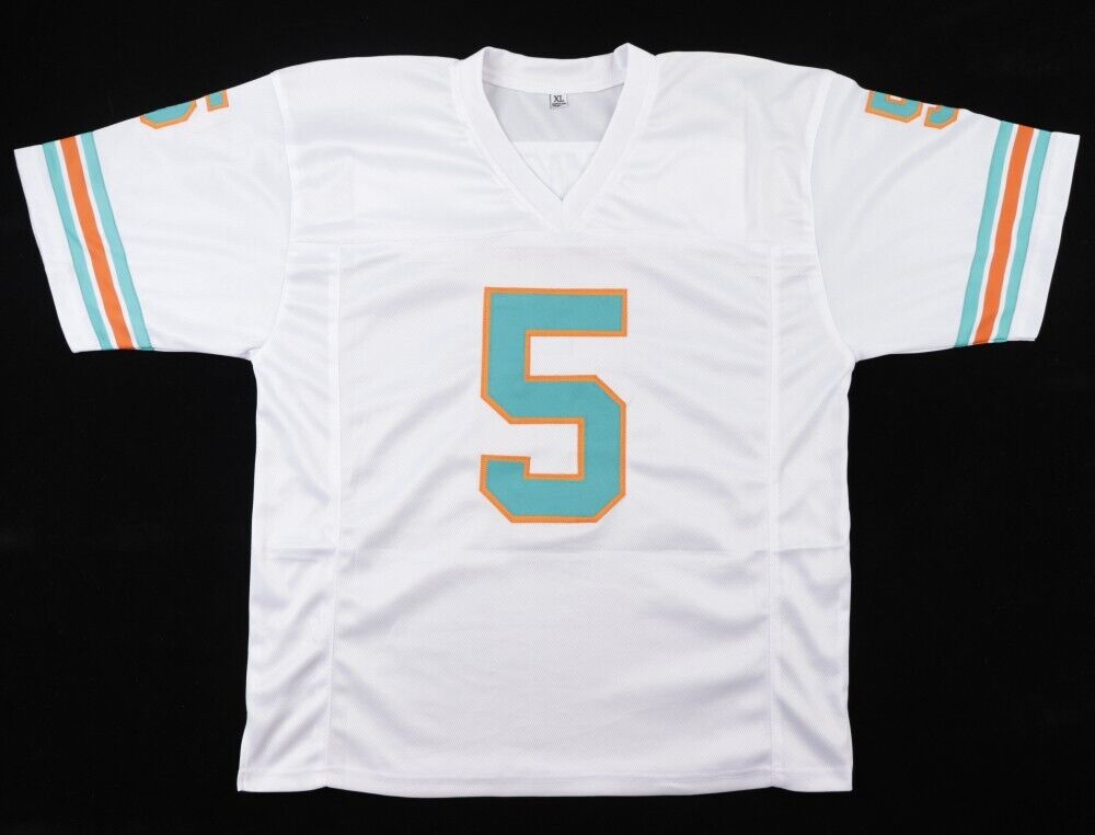 Sean Young Signed Jersey Inscribed "Laces Out !" (PSA COA) Ace Ventura /Dolphins