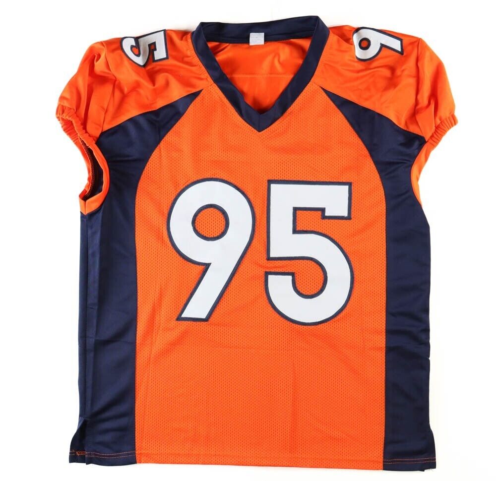 Derek Wolfe Signed Denver Broncos Jersey (JSA COA) Super Bowl L Champion D.E.