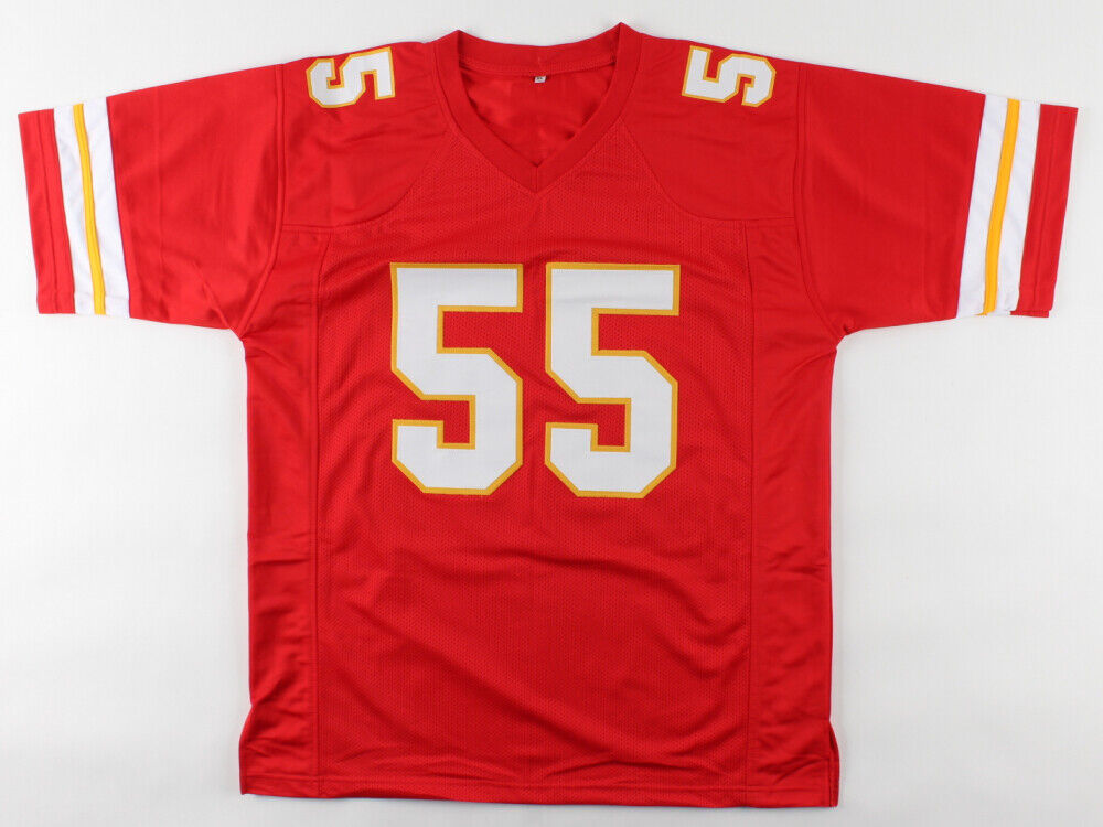 Frank Clark Signed Kansas City Chiefs Jersey (Beckett COA) Super Bowl LIV Champ