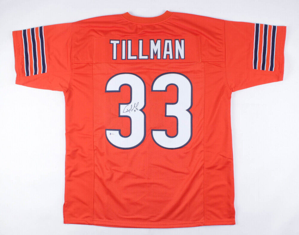 Charles Peanut Tillman Signed Chicago Bears Jersey (Beckett COA) All Pro DB