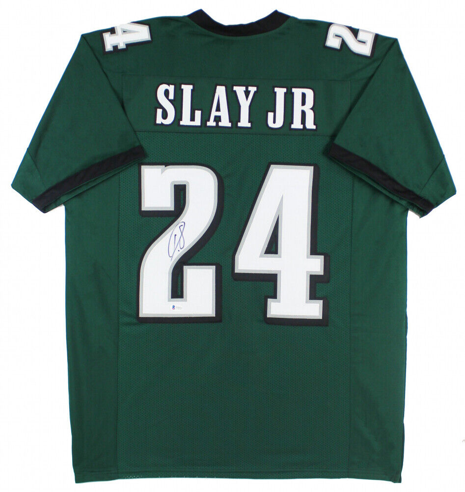 Darius Slay Jr Signed Philadelphia Eagles Signed Jersey (JSA COA) 3xPro Bowl DB