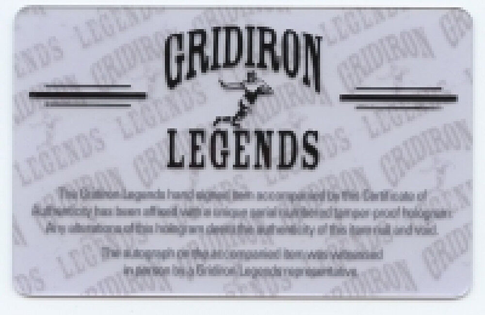 Jerricho Cotchery Signed New York Jets Jersey (Gridiron Legends COA) All Pro W.R