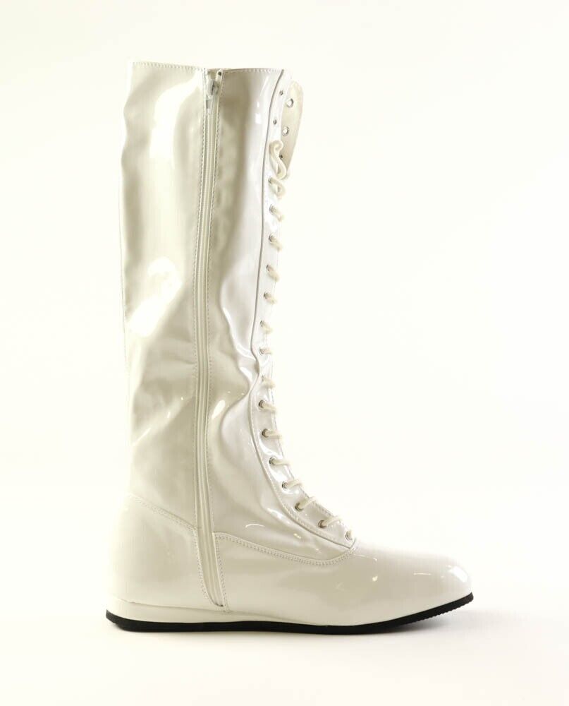 Ric Flair Signed White Wrestling Boot (JSA) WWE 16xWorld Champion / N.W.A. HOF