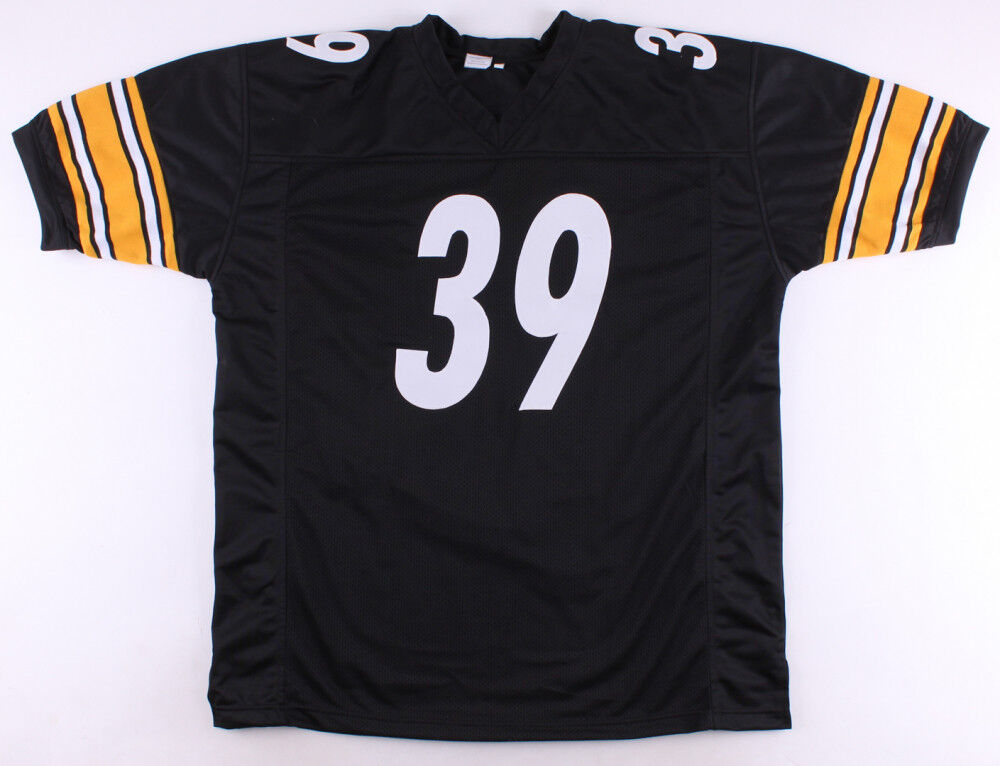 Willie Parker Signed Steelers Jersey (TSE COA) 2× Super Bowl champion XL, XLIII